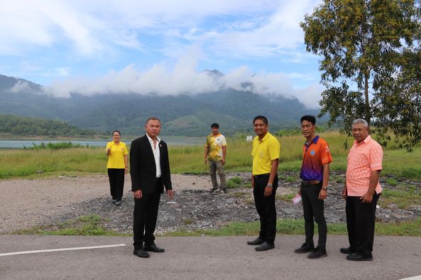ลงพื้นที่ เตรียมการ จัดสถานที่ในการจัดงานลอยกระทง ประจำปี 2567