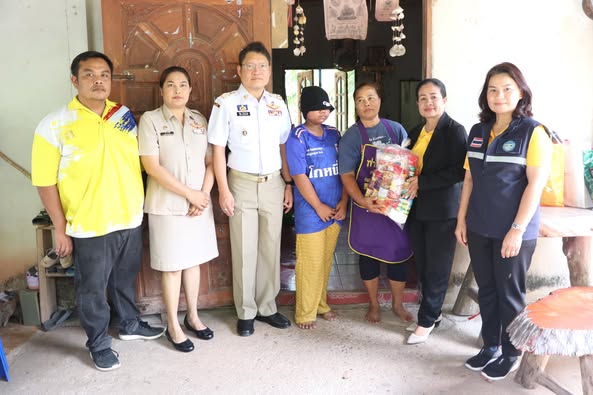 ลงพื้นที่เพื่อตรวจสอบข้อเท็จจริงและพิจารณาช่วยเหลือตามอำนาจหน้าที่ กลุ่มเปราะบาง  ในเขตพื้นที่ ชุมชนบ้านโพธิ์เรียง หมู่ที่ 3