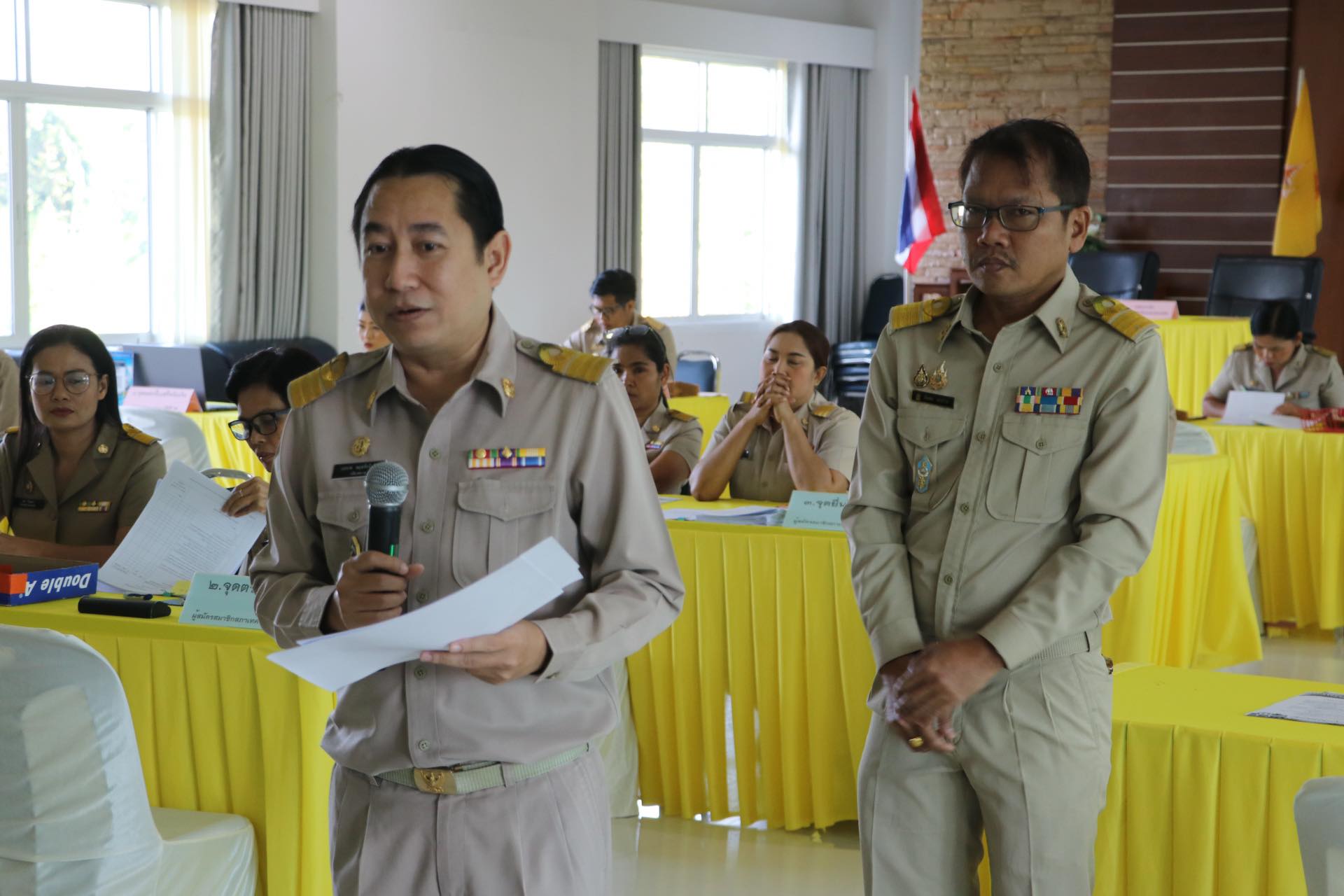 บรรยากาศการรับสมัครเลือกตั้งนายกเทศมนตรีและสมาชิกสภาเทศบาลตำบลกระบี่น้อย