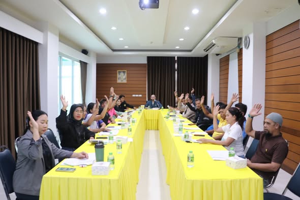 #การประชุมคณะกรรมการชุมชนเทศบาลตำบลกระบี่น้อย ในการขับเคลื่อนการดำเนินงานโครงการกระบี่น้อยเมืองสะอาด และโครงการพระราชดำริด้านสาธารณสุข ประจำปีงบประมาณ พ.ศ.2569