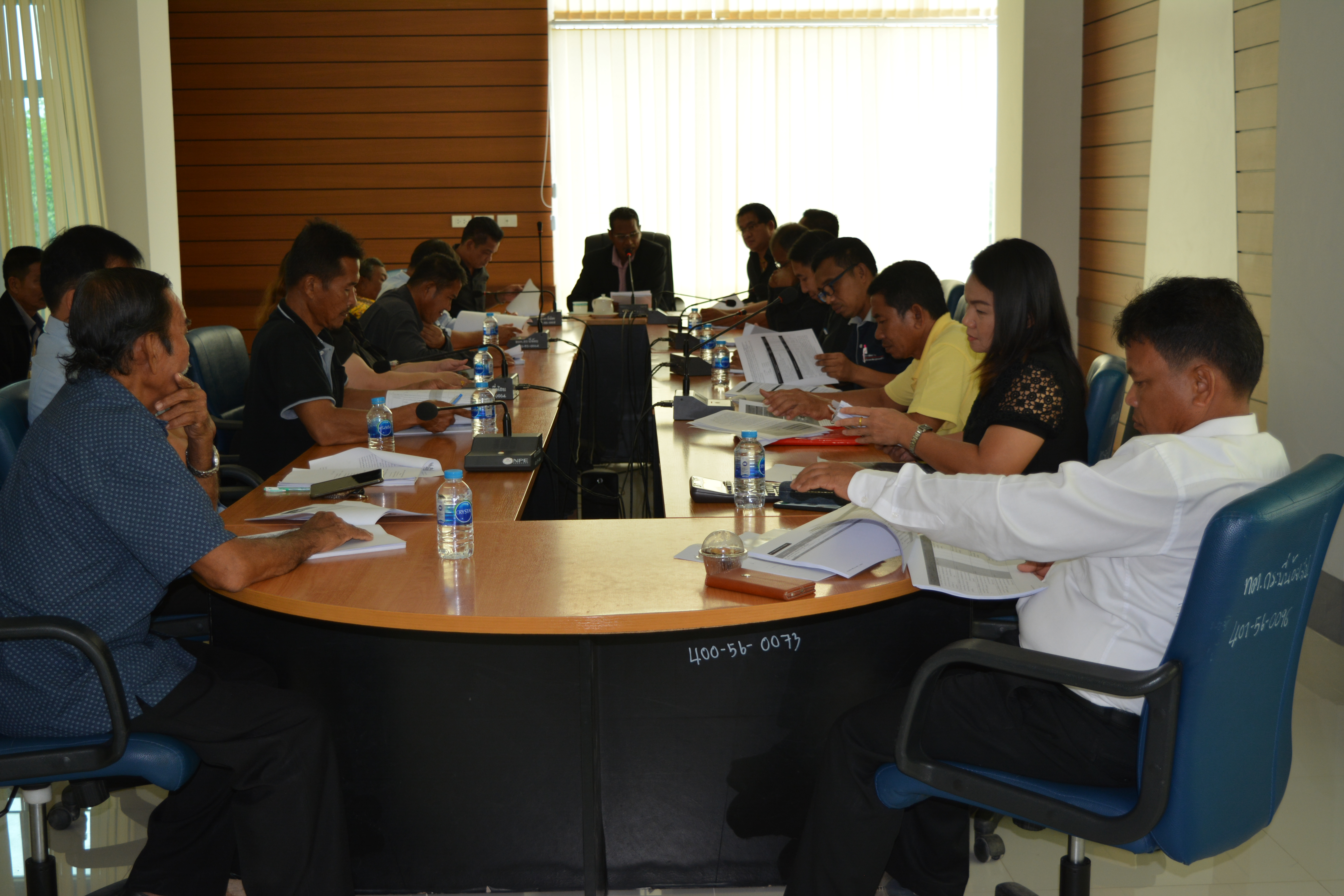 ประชุมพิจารณาร่างแผนพัฒนาท้องถิ่น พ.ศ. 2561 - 2565 