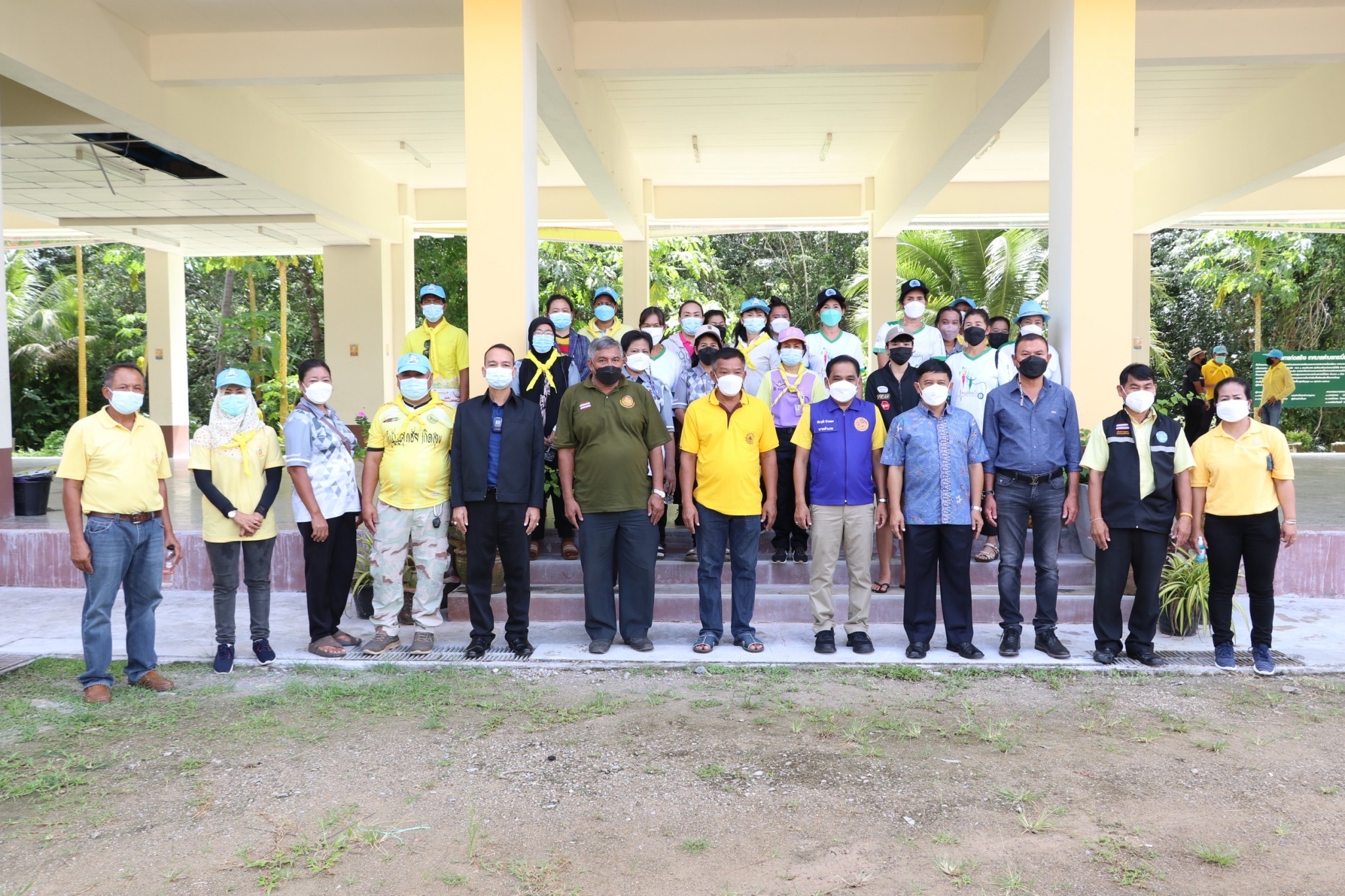 เตรียมการ ศูนย์พักคอยCI ตำบลกระบี่น้อย